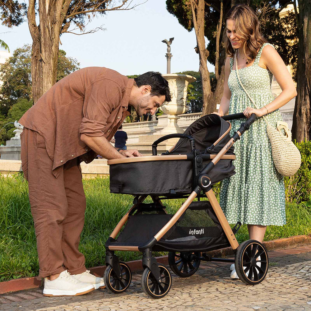 Infanti Brasil | Travel System Romanzo Trio Isofix | Segurança e