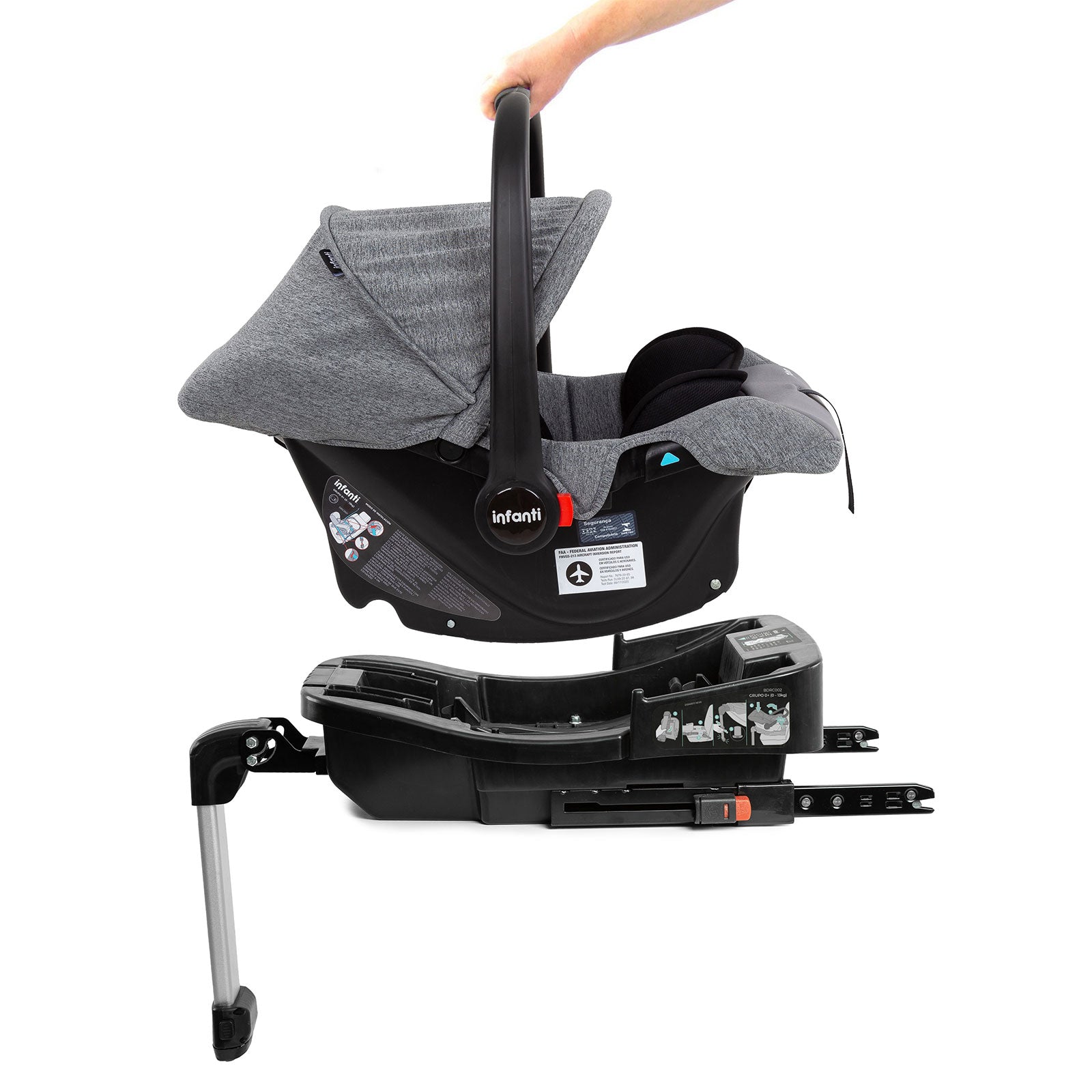 Infanti Brasil | Base Veicular Zion Isofix